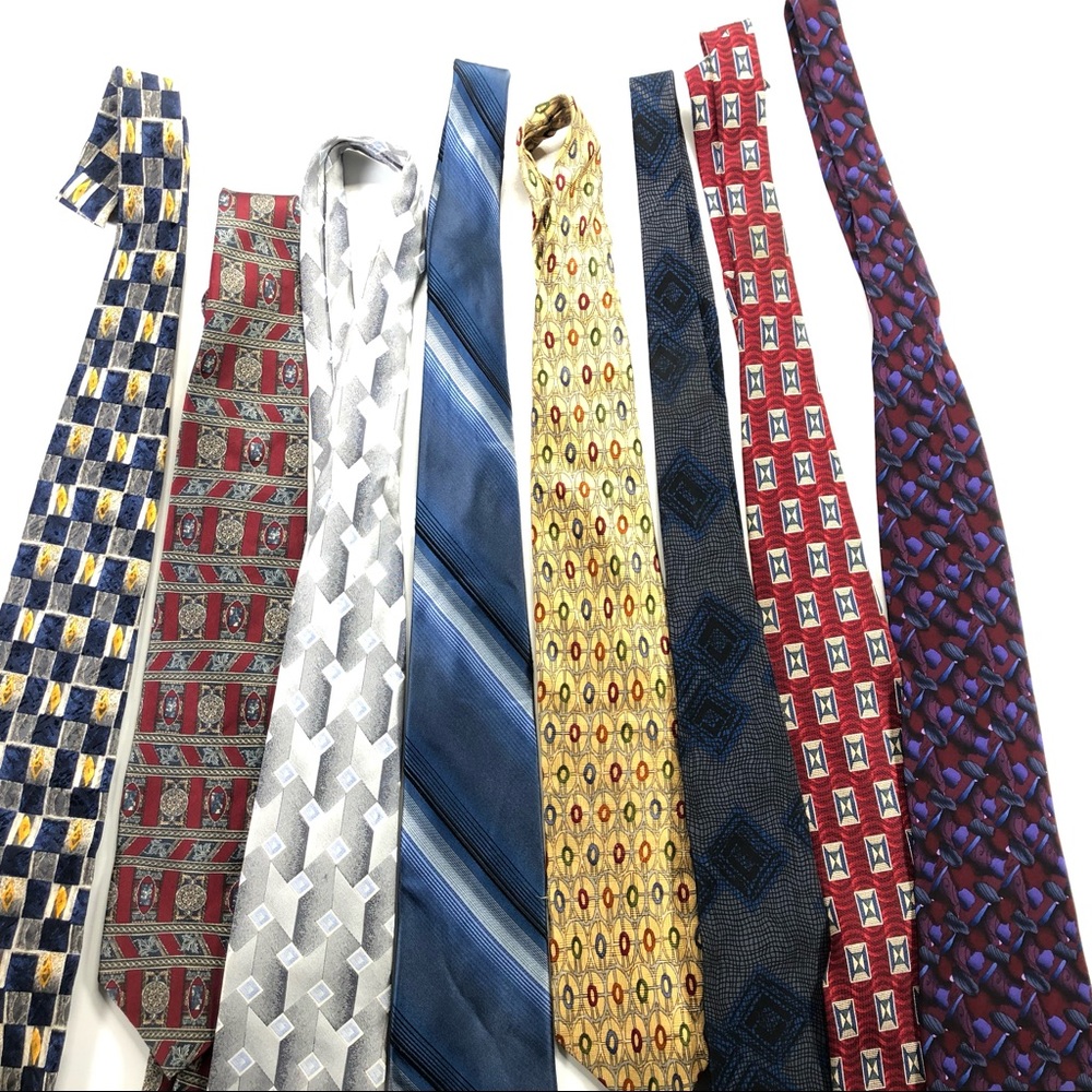 Jerry Garcia Jos A Bank Tie Lot Multi Color